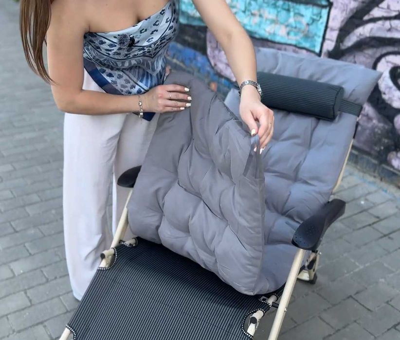 ‼️шезлонг пляжний шезлонг дачний крісло - шезлонг розкладний‼️Львів