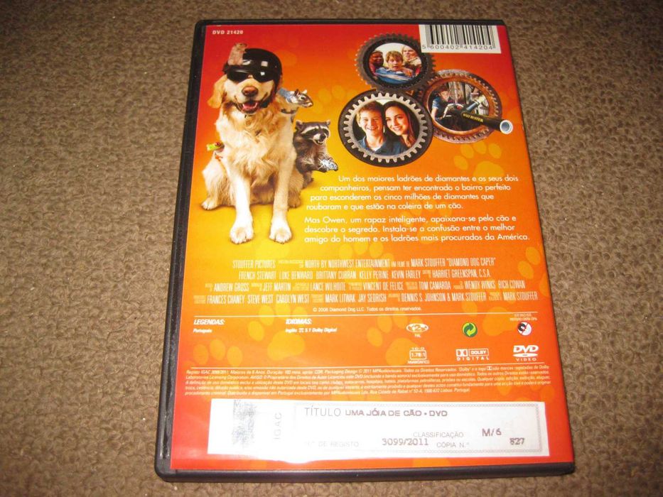 DVD "Uma Jóia de Cão" com French Stewart