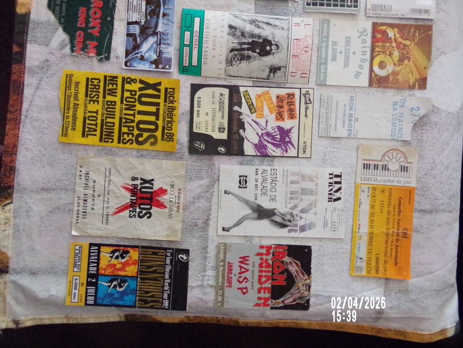 Coleção de bilhetes de espetáculos - 33 - 600€