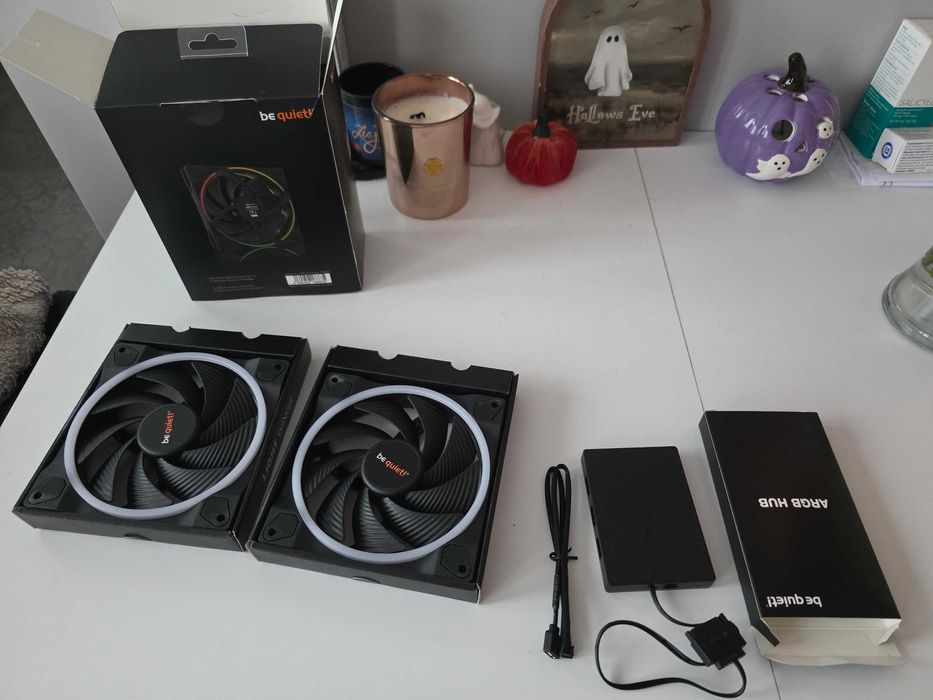 BE QUIET! Light Wings ARGB 140mm + kontroler ARGB
