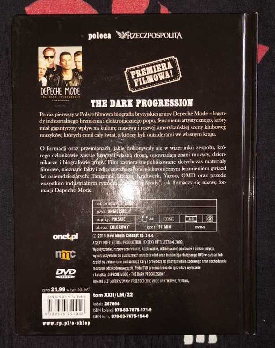 Depeche Mode The Dark Progression ( Legendy muzyki ) DVD 2011