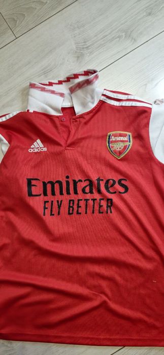 червона футболка-поло Adidas Arsenal