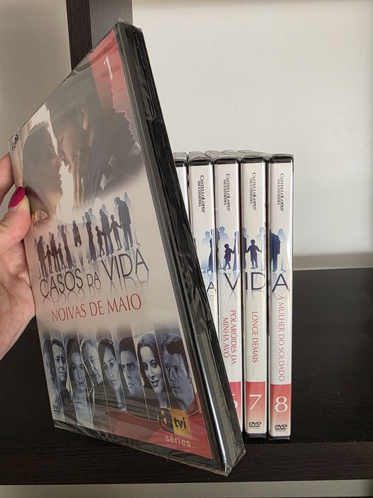 Coleção de 8DVD's da série Casos da Vida