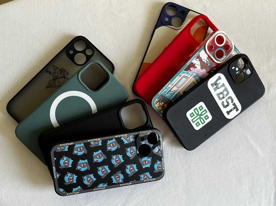 Etui na iPhone 13 mini zestaw 8 szt.