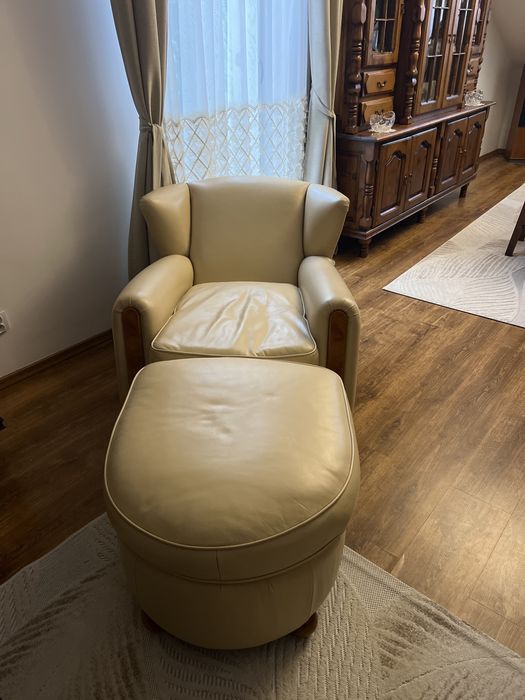 Sprzedam fotel skórzany do salonu