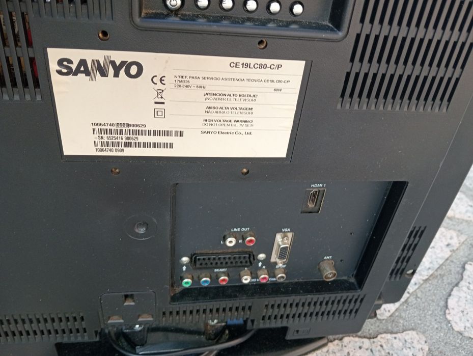 Televisão  Sanyo