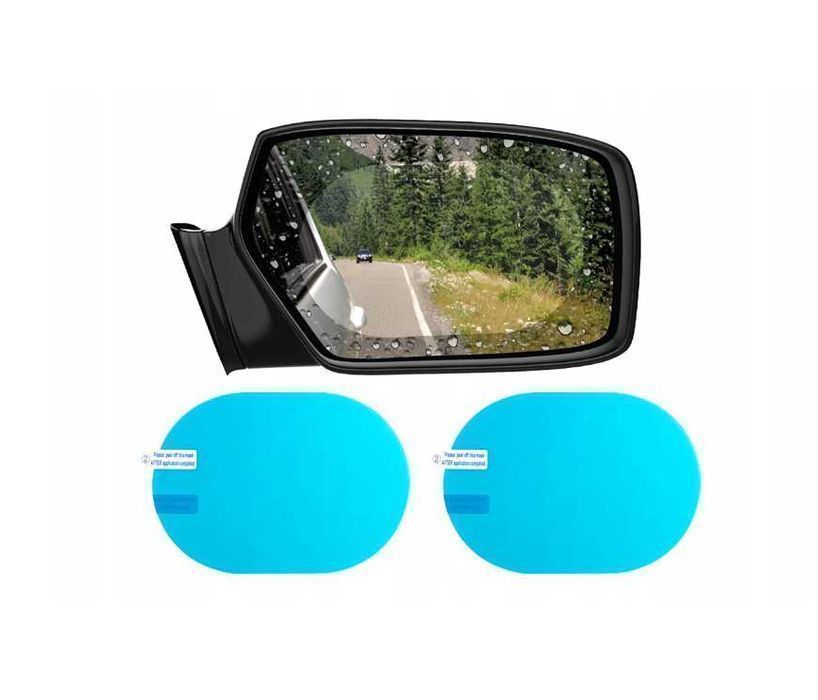 Folia nano przeciwdeszczowa na lusterka 135x95mm 2 sztuki do auta