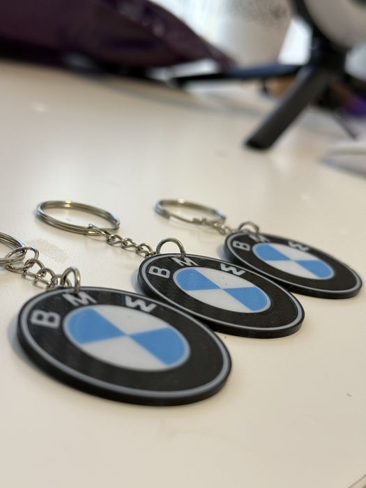 Porta-chaves personalizaveis em 3D