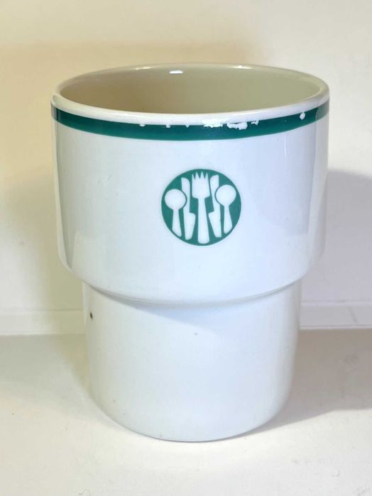 PRL kultowy kubek bar mleczny porcelana Lubiana