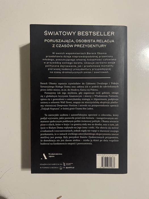 książka Ziemia obiecana - Barack Obama