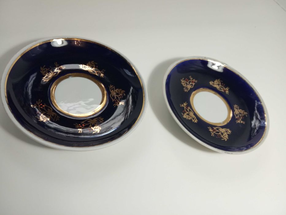 сахарница чашка   чайный сервиз кобальт Довбыш