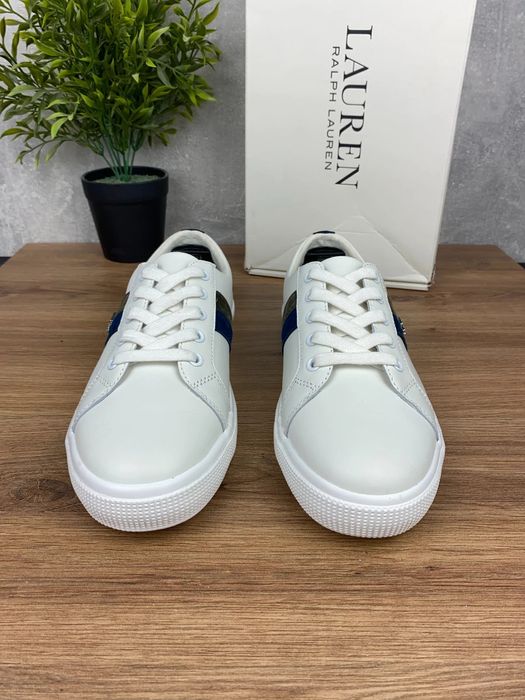 Buty Lauren Ralph Lauren Janson II r. 40,5 - skórzane sneakersy
