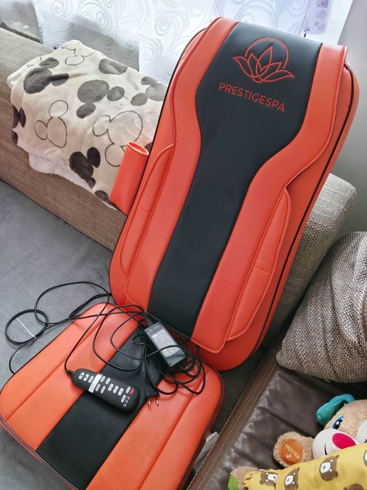 Shiatsu massager. Mata masującą