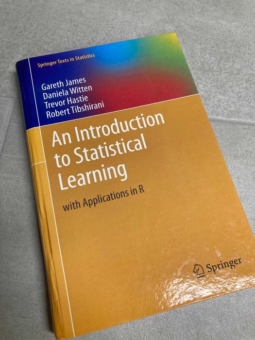 An Introduction to Statistical Learning: with Applications in R