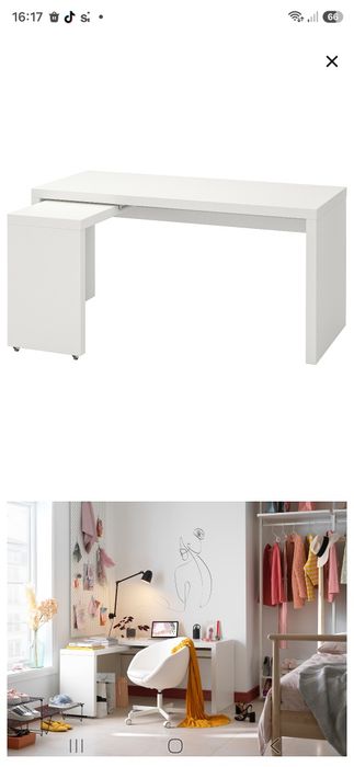 Biurko Malma Ikea