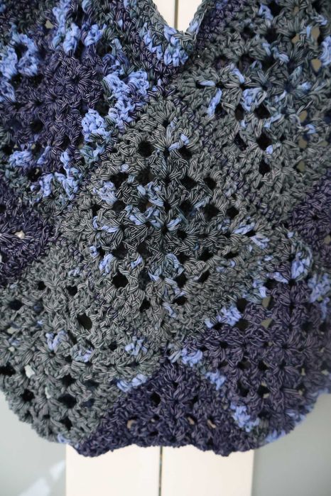 Szydełkowa siatka rękodzieło handmade