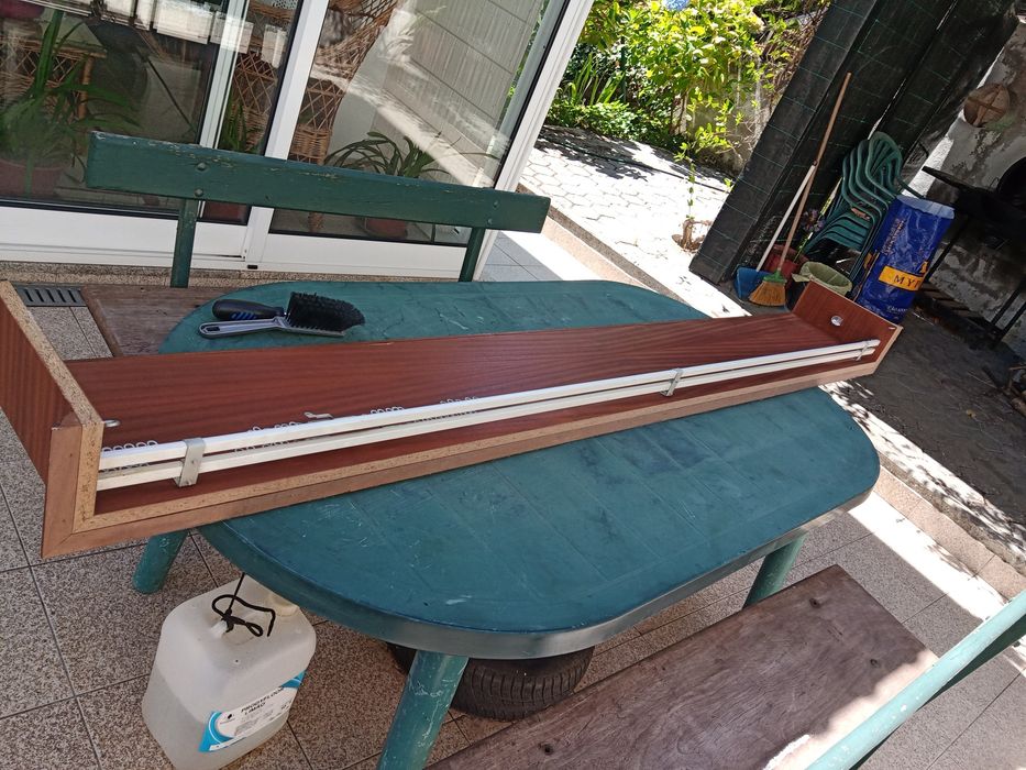 Réguas duplas para sanefas