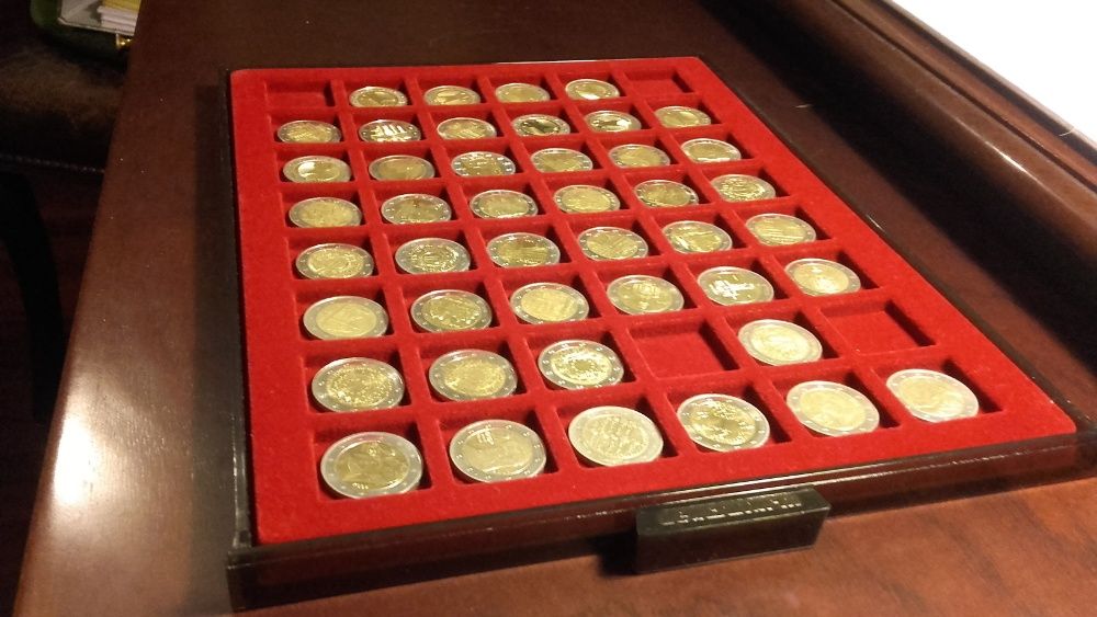 24 Tabuleiros Leuchtturm para moedas