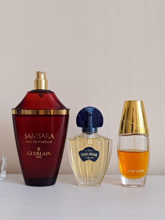 Оригинал Винтаж Guerlain Samsara Shalimar Estee Lauder Beautiful
