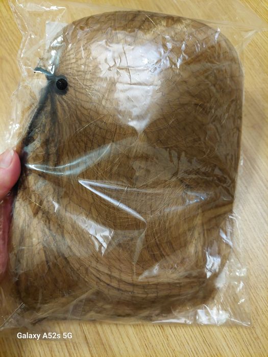 Peruka blond półdługa