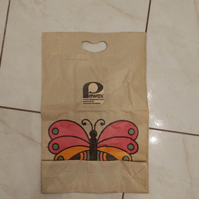 Torba papierowa Pewex kolekcjonerska