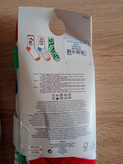 Skarpetki Myszka Miki - Mickey Mouse