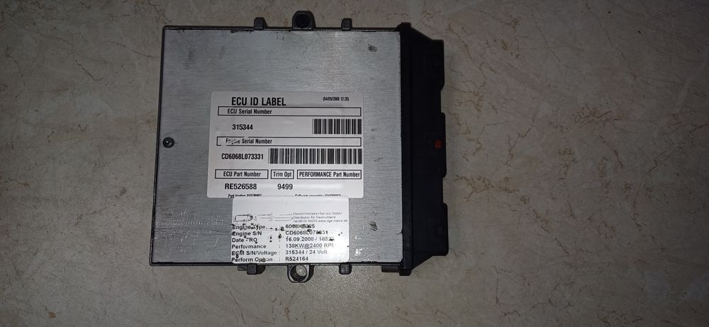 Sterownik moduł silnika ECU John Deere Strautmann