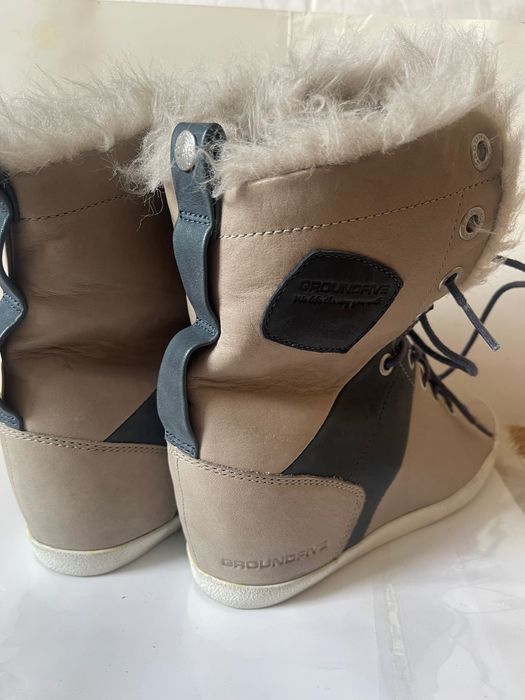 Напів чоботи шкіряне взуття