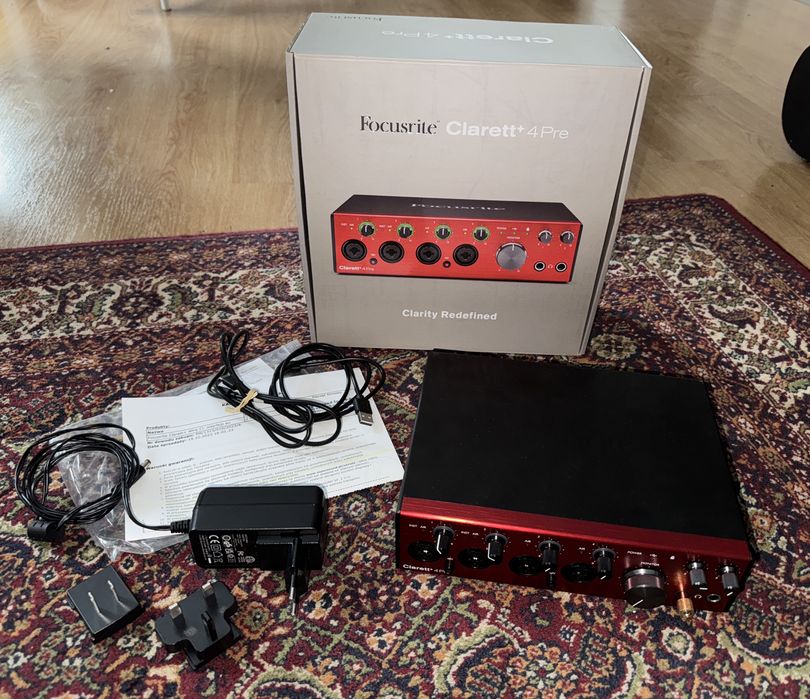 Focusrite Clarett+ 4pre