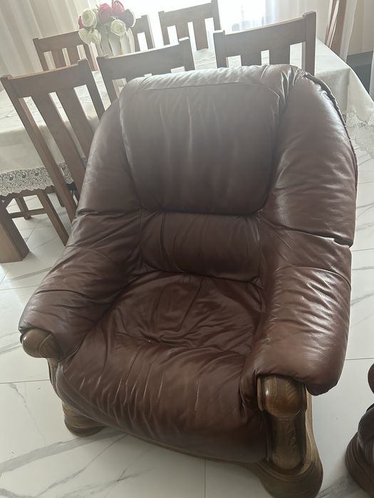 Komplet skorzany 321