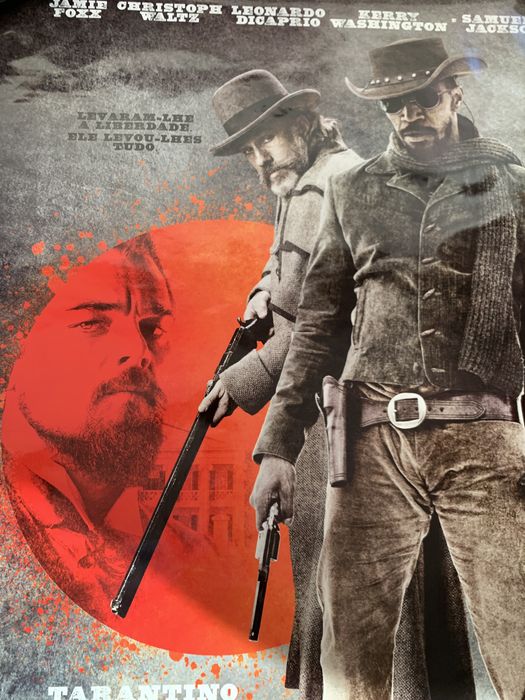 Poster cinema DJANGO- Tarantino 1,00m x 0,70m