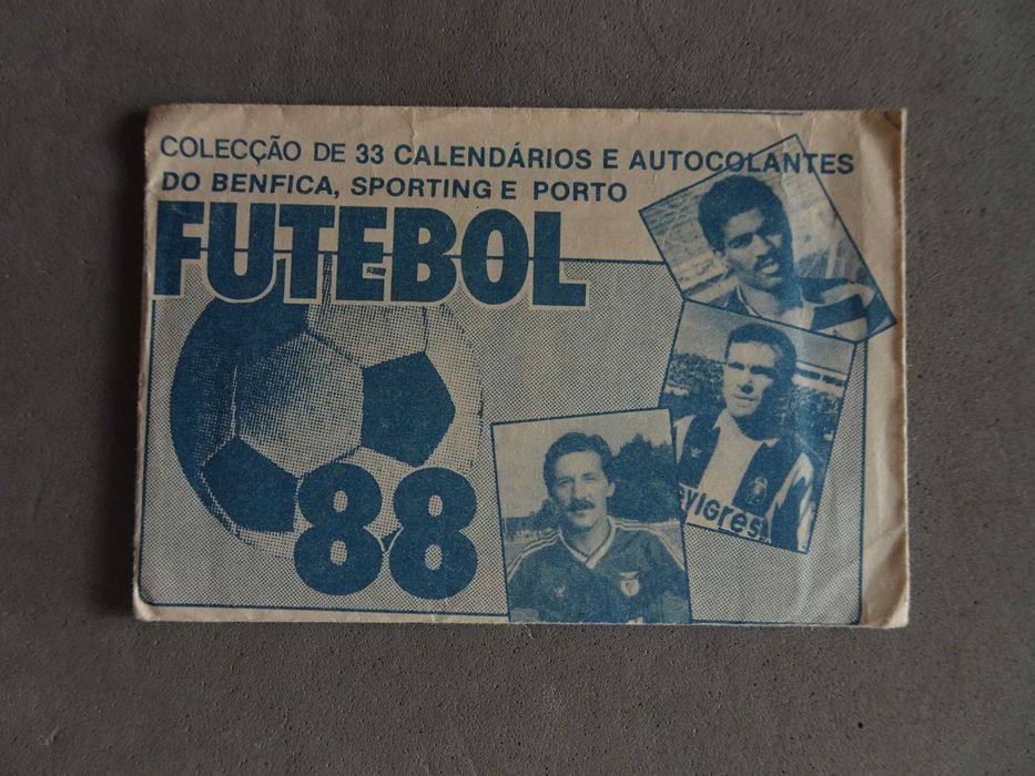 Carteira de cromos fechada Futebol 88