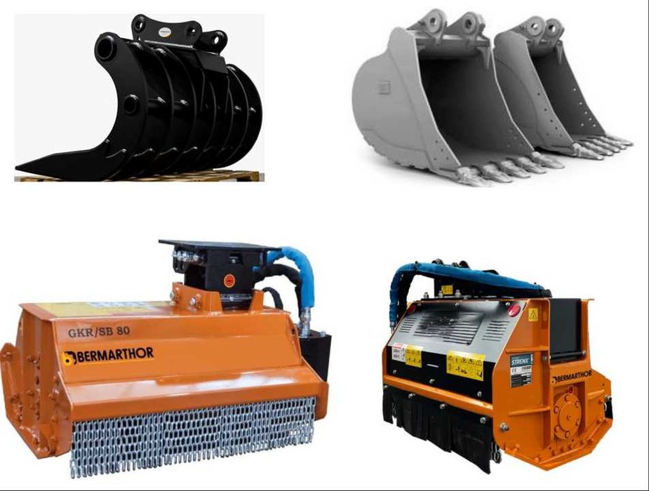 Porta Paletes e acessórios para Bobcats , JCB 1 CX e outras