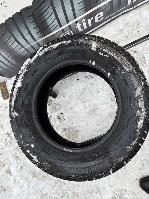 Шина 1шт 225/65 R16C Uniroyal   2024p  зима 8,5мм 225 65 16