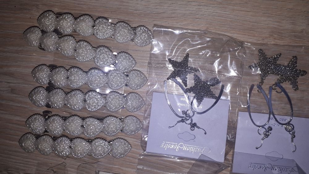 Nowe Spinki i kolczyki