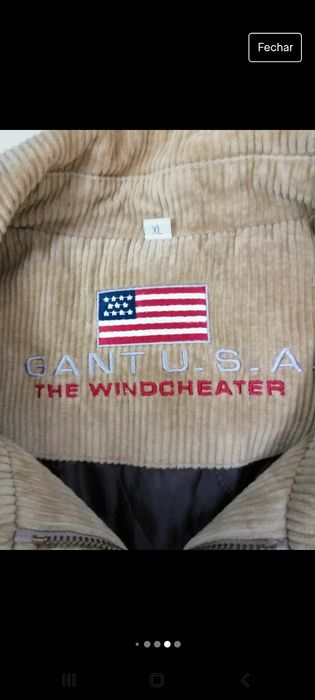 Casaco bombazine da marca gant