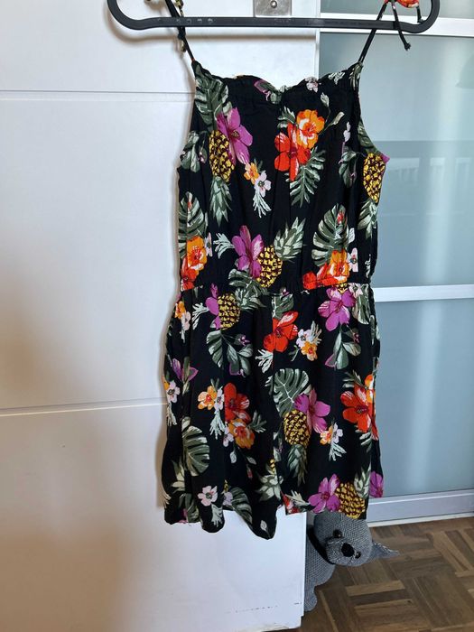 Wiskozowy letni kombinezon H&M 152 cm