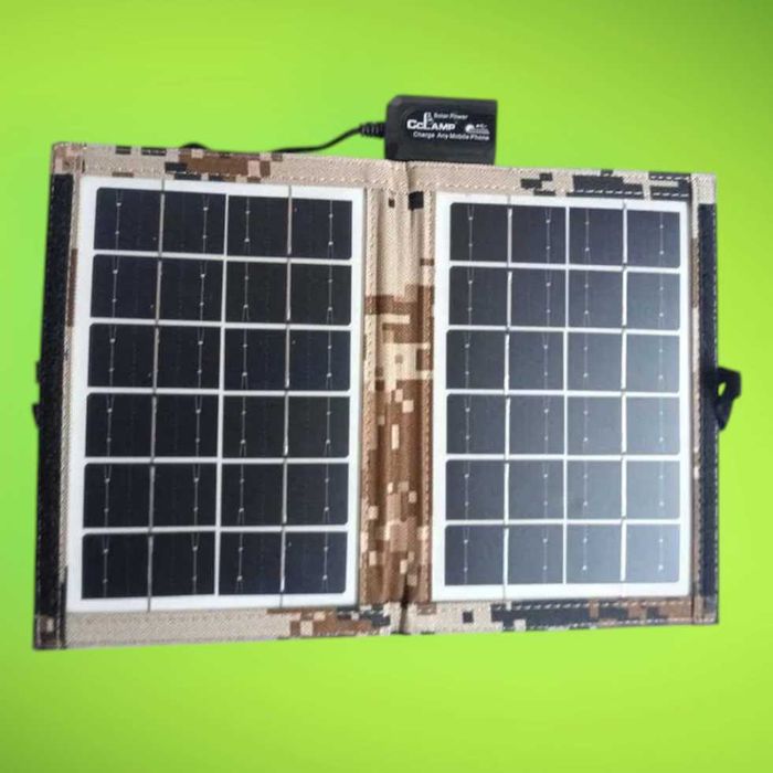 Солнечная панель с usb выходом cl 670 6В, 7Вт, USB-A до 1.2А