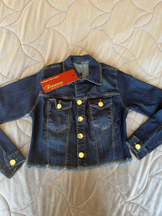 casaco Femenne jeans deluxe