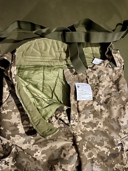 Зимові тактичні штани водонепроникні ЗСУ