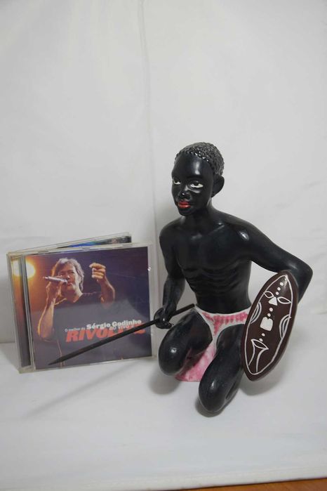 Guerreiro Africano Ceramica