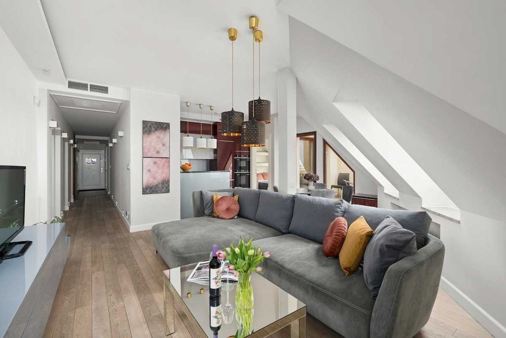 Apartament Wrocław, Rynek 510 - Taras na dachu – panoramiczny widok na Wrocław.