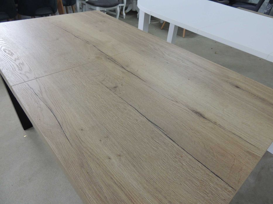 Stół rozkładany 140/220-80 Gruby Blat    Egger  HALIFAX