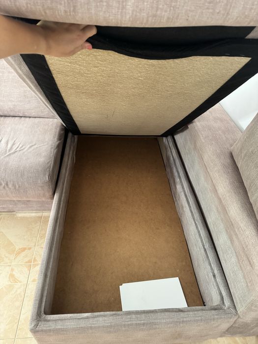 Sofa com Chaise Longe