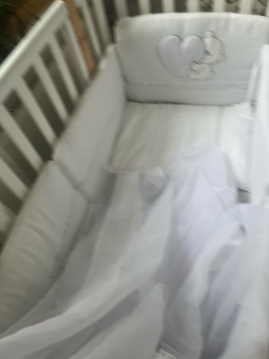 Бортики  балдахін, подушка в  ліжечко люльку Постіль для немовляти