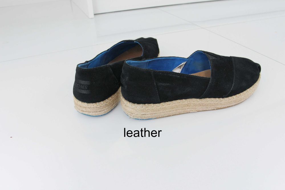 Toms espadryle skóra bez wad W 9,5 - 41