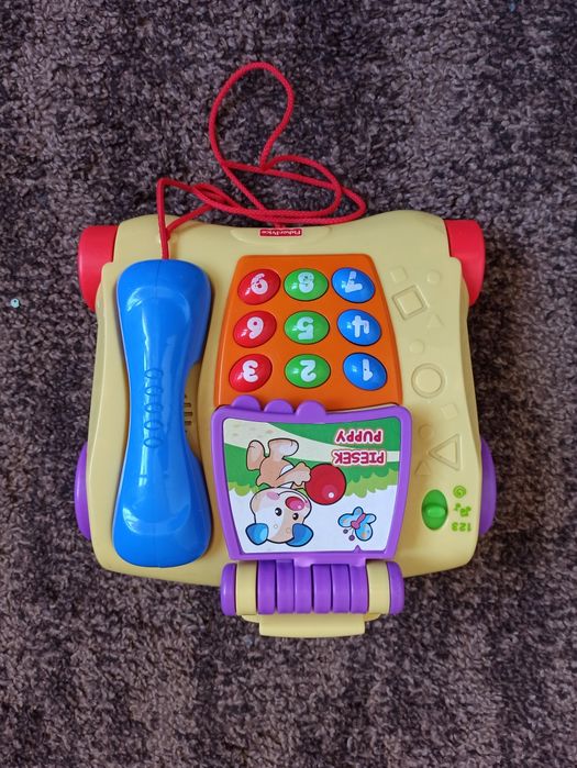 Fisher Price dwujęzyczny telefon