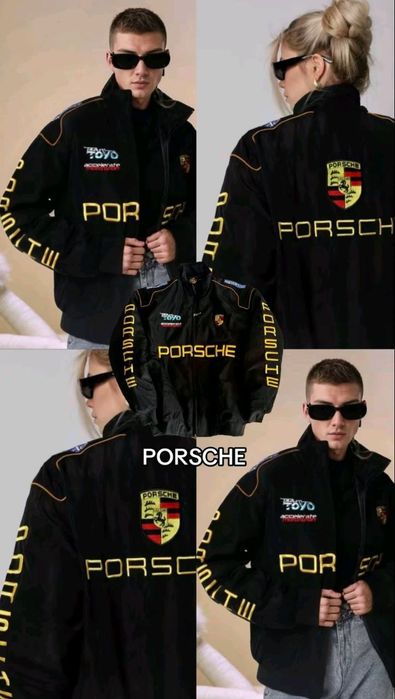Бомбер Porsche/Куртка Porshe/Бомбер Порше/Куртка Порше/Бомбер Формула