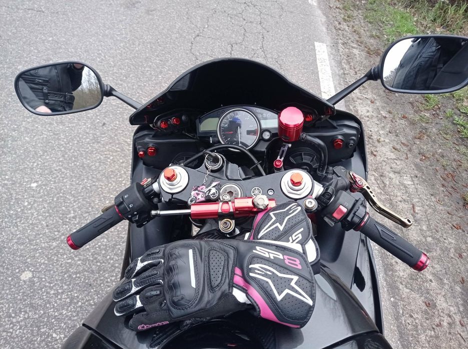 YAMAHA YZF R6  RJ15  2015rok, czarny