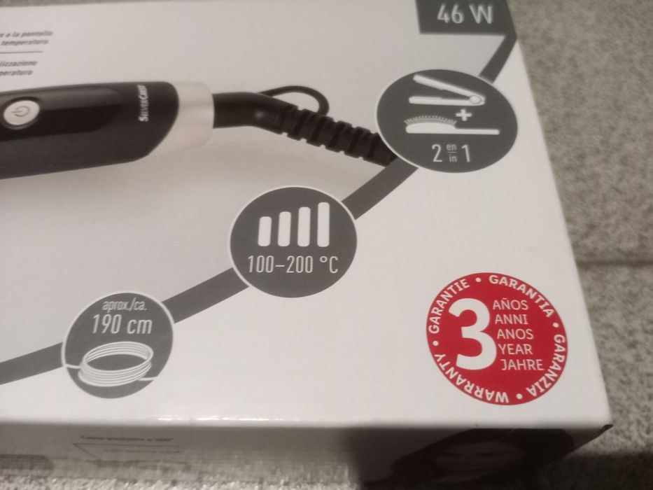 Escova alisadora elétrica de cabelo